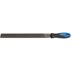 Draper Soft Grip Engineer's Hand File and Handle, 300mm