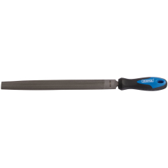 Draper Soft Grip Engineer's Half Round File and Handle, 300mm