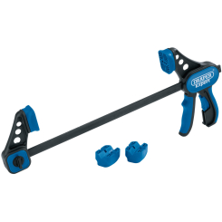 Draper Expert Heavy Duty Soft Grip Dual Action Clamps, 300mm
