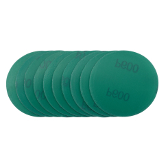 Draper Wet and Dry Sanding Discs with Hook and Loop, 75mm, 600 Grit (Pack of 10)