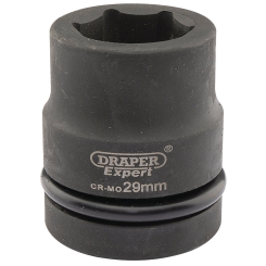 Draper Expert Expert HI-TORQ 6 Point Impact Socket, 1" Sq. Dr., 29mm