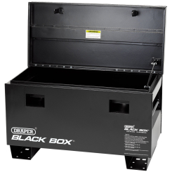 Draper Black Box Contractor's Secure Storage Box - 915 x 470 x 590mm
