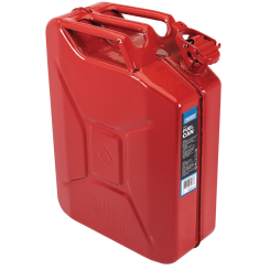 Draper Steel Fuel Can, 20L, Red