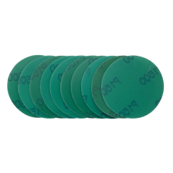 Draper Wet and Dry Sanding Discs with Hook and Loop, 75mm, 1500 Grit (Pack of 10)