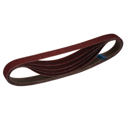 Draper Cloth Sanding Belt, 25 x 762mm, 180 Grit (Pack of 5)