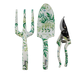 Draper Garden Tool Set with Floral Pattern (3 Piece)
