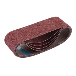 Draper Cloth Sanding Belt, 75 x 533mm, 40 Grit (Pack of 5)