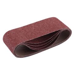 Draper Cloth Sanding Belt, 100 x 610mm, 40 Grit (Pack of 5)