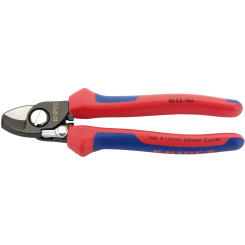 Knipex Copper or Aluminium Only Cable Shear with Sprung Heavy Duty Handles, 165mm