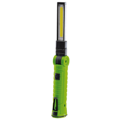 Draper COB/SMD LED Rechargeable Slimline Inspection Lamp, 3W, 170 Lumens, Green