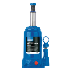 Draper High Lift Hydraulic Bottle Jack, 4 Tonne
