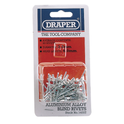 Draper Blind Rivets, 3.2 x 5.2mm (50 Piece)