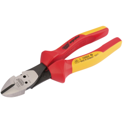 Draper Expert Ergo Plus VDE Diagonal Side Cutters with Integrated Pattress Shears