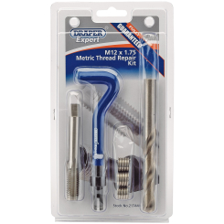 Draper Expert Metric Thread Repair Kit, M12 x 1.75