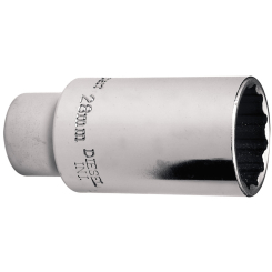 Draper Expert HGV Diesel Injector Socket, 1/2" Sq. Dr., 28mm