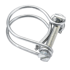 Draper Suction Hose Clamp, 25mm/1" (Pack of 2)