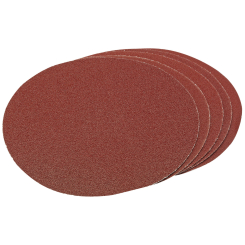 Draper Assorted Hook and Eye Backed Aluminium Oxide, 200mm (Pack of 5)