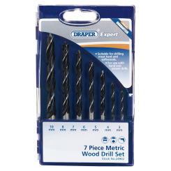 Draper Expert Metric Wood Drill Set (7 Piece)
