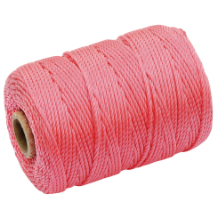 Draper Polypropylene Brick Line, 100m, Pink