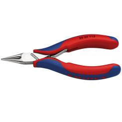 Knipex 35 32 115 Electronics Pointed-Round Jaw Pliers, 115mm