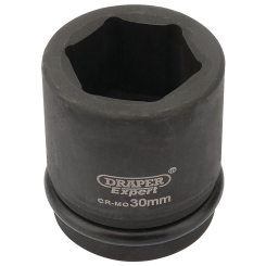 Draper Expert HI-TORQ 6 Point Impact Socket, 3/4" Sq. Dr., 30mm