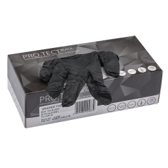 Draper Nitrile Gloves, Large, Black (Pack of 100)