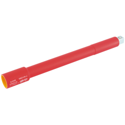 Draper Expert VDE Approved Fully Insulated Extension Bar, 1/2" Sq. Dr., 250mm