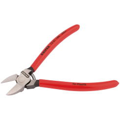 Knipex 72 01 160SB 160mm Diagonal Side Cutter for Plastics or Lead Only