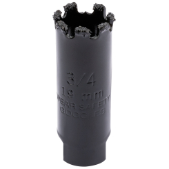 Draper Expert Tungsten Carbide Grit Hole Saw, 19mm