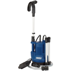 Draper Submersible Clean Water Butt Pump with Float Switch, 40L/min, 350W