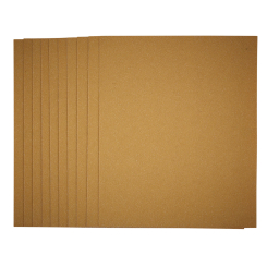 Draper General Purpose Sanding Sheets, 230 x 280mm, 60 Grit (Pack of 10)