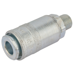 Draper 1/4" Male Thread PCL Tapered Airflow Coupling