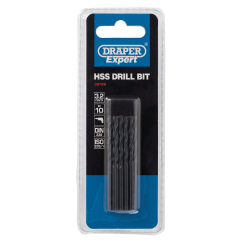 Draper Expert HSS Drill Bits, 3.2mm (Pack of 10)