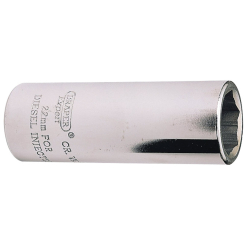Draper Expert Diesel Injector Socket, 1/2" Sq. Dr., 22mm