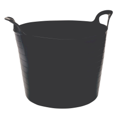 Draper Multi-Purpose Flexible Bucket, 42L Capacity, Black