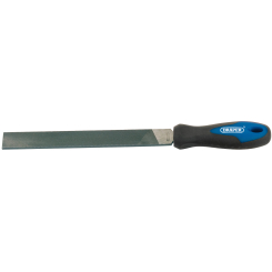 Draper Soft Grip Engineer's Hand File and Handle, 200mm