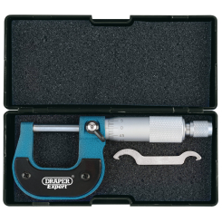 Draper Expert Metric External Micrometer, 0 - 25mm