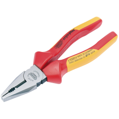 Draper Expert Ergo Plus Fully Insulated VDE Combination Pliers, 200mm