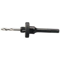 Draper Quick Release SDS+ Arbor with HSS Pilot Drill for Holesaws 32 - 150mm