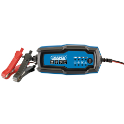 Draper 12V Smart Charger and Battery Maintainer, 2A
