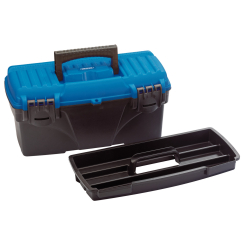 Draper Tool/Organiser Box with Tote Tray, 410mm