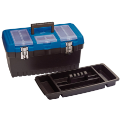 Draper Tool/Organiser Box with Tote Tray, 486mm