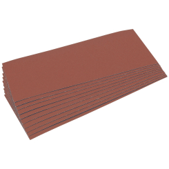 Draper Aluminium Oxide Sanding Sheets, 280 x 115mm, 100 Grit (Pack of 10)