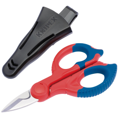 Knipex 95 05 155SB Electricians Cable Shears, 15mm