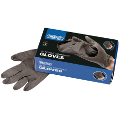 Draper Workshop Nitrile Gloves (Box of 100)