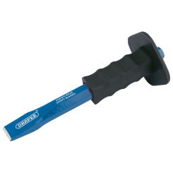 Draper Octagonal Shank Cold Chisel with Hand Guard, 25 x 250mm (Display Packed)