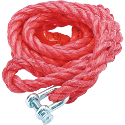 Draper Tow Rope with Flag, 4000kg