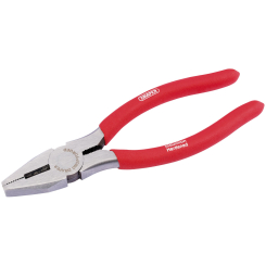 Draper Redline Combination Pliers with PVC Dipped Handles, 160mm
