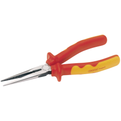 Draper Expert VDE Approved Fully Insulated Long Nose Pliers, 200mm