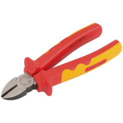 Draper Expert VDE Approved Fully Insulated Diagonal Side Cutters, 180mm
